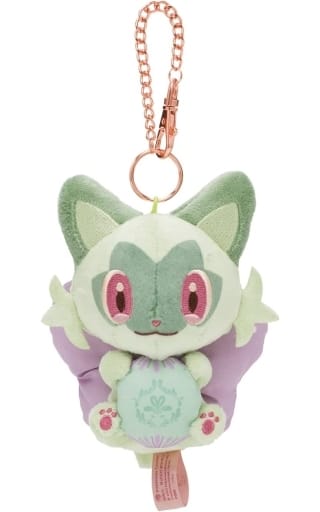 Sprigatito Pokemon Mascot Pikachu's Easter Egg Hunt Pokemon Center Limited Key Chain [USED]