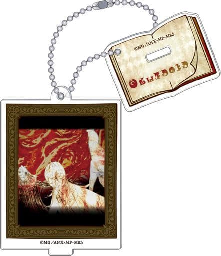 Michaela Puella Magi Madoka Magica Acrylic Keychain Collection with Witch's Minion Stand Key Chain [USED]