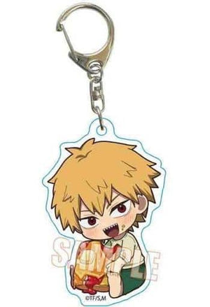 Denji The Strongest Bread Chainsaw Man Gyugyutto Acrylic Key Chain Part2 Key Ring [USED]