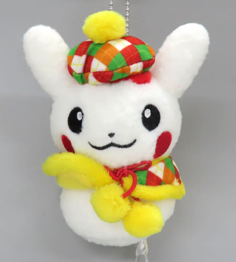 Pika Daruma Female Ver. Pokemon Aurora Tour Mascot Pokemon Center Limited Key Chain [USED]