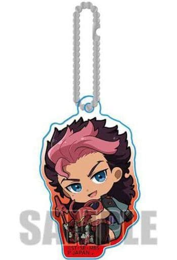 Guel Jeturk Mobile Suit Gundam: The Witch from Mercury Gyugyutto Acrylic Key Chain Key Ring [USED]
