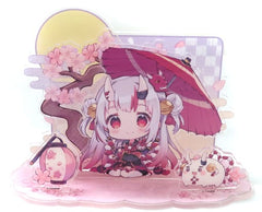 Nakiri Ayame VTuber Hololive Acrylic Diorama Stand Activity 4th Anniversary Acrylic Stands [USED]