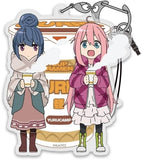 Rin Shima Nadeshiko Kagamihara Curry Noodles Laid-Back Camp Acrylic Multi Key Chain Key Chain [USED]