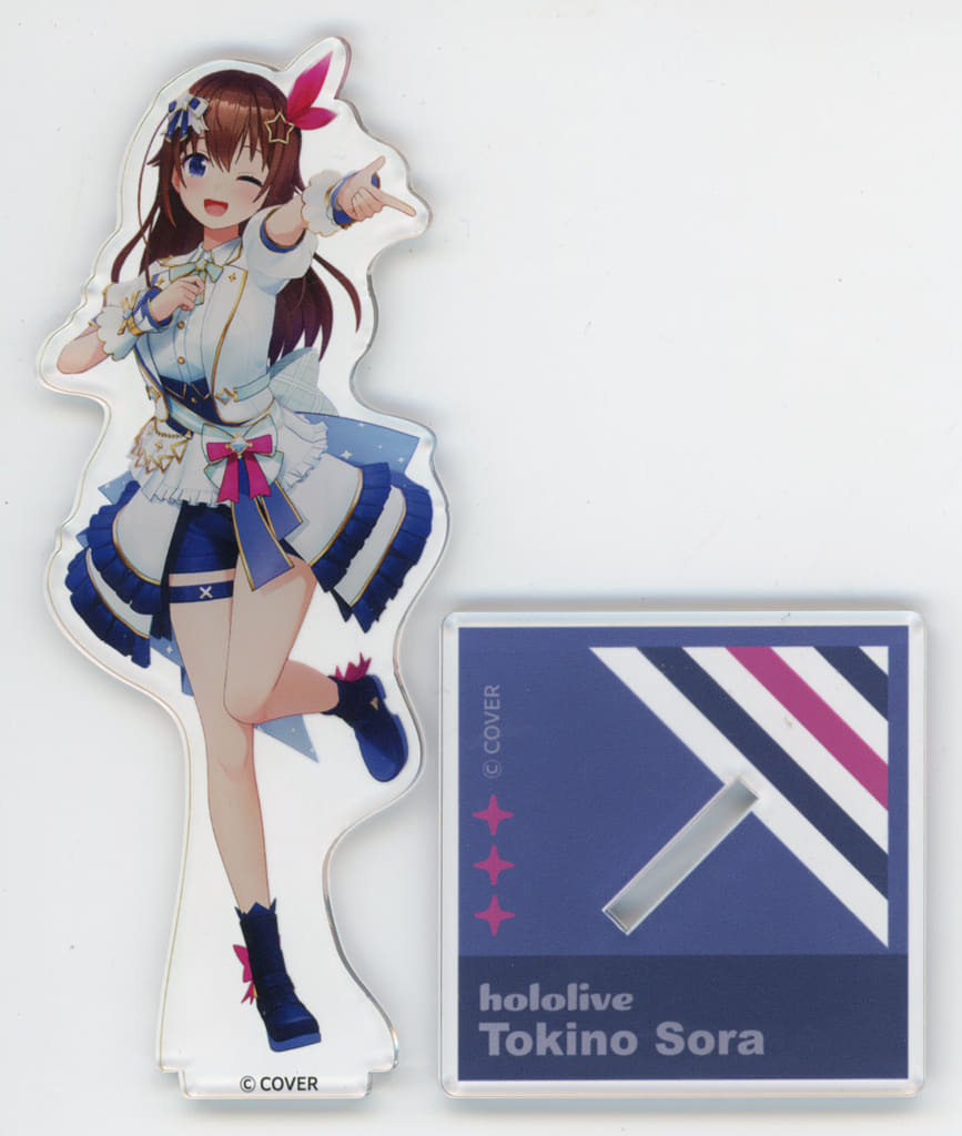 Tokino Sora VTuber Hololive 3D Acrylic Stand Bright Costume Ver. Hololive Super Expo 2023 Limited Acrylic Stands [USED]