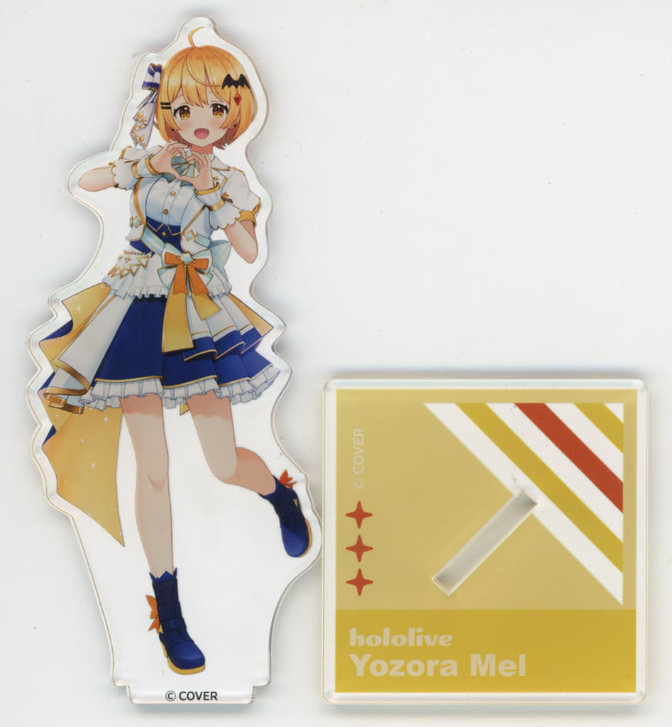 Yozora Mel VTuber Hololive 3D Acrylic Stand Bright Costume Ver. Hololive Super Expo 2023 Limited Acrylic Stands [USED]