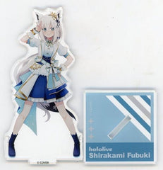 VTuber Hololive Shirakami Fubuki 3D Acrylic Stand Bright Costume Ver. Hololive Super Expo 2023 Limited Acrylic Stands [USED]
