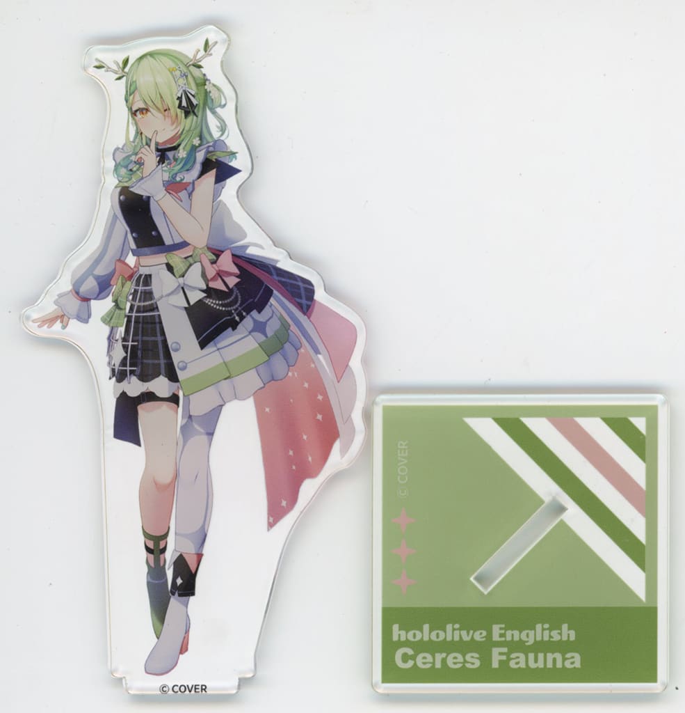 Fauna Ceres VTuber Hololive 3D Acrylic Stand Bright Costume Ver. Hololive Super Expo 2023 Limited Acrylic Stands [USED]