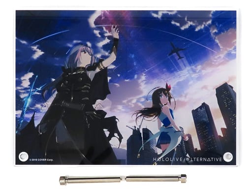 Tokino Sora, etc. VTuber Hololive Hololive Alternative Acrylic Panel Dawn Blue Hololive Super Expo 2023 Limited Acrylic Stands [USED]