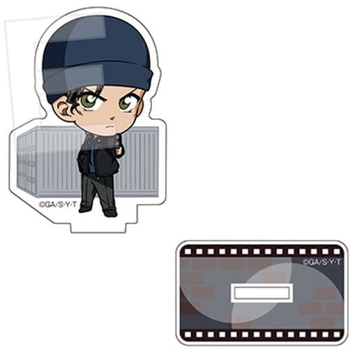 Shuichi Akai Detective Conan Mini Acrylic Stand Collection Playback 2 Acrylic Stand [USED]