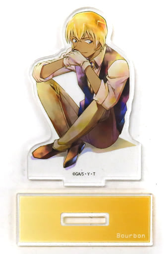 Bourbon Toru Amuro Detective Conan Pale Tone Series Acrylic Figure Vol.4 Anime Japan 2023 Limited Acrylic Stand [USED]