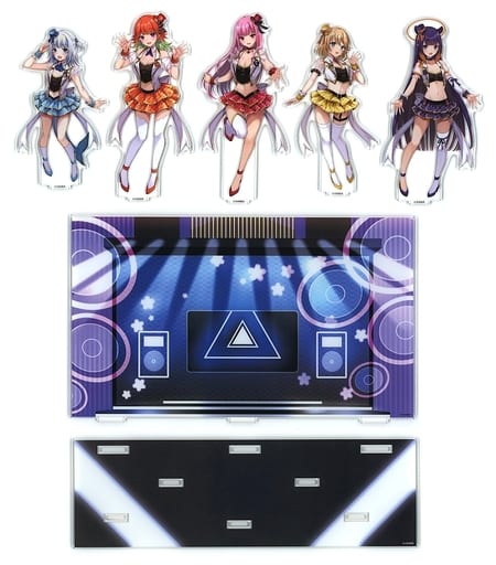 Mori Calliope, etc. VTuber Hololive English Acrylic Diorama Stand Myth 2nd Anniversary Celebration Acrylic Stands [USED]