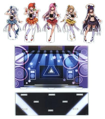 Mori Calliope, etc. VTuber Hololive English Acrylic Diorama Stand Myth 2nd Anniversary Celebration Acrylic Stands [USED]
