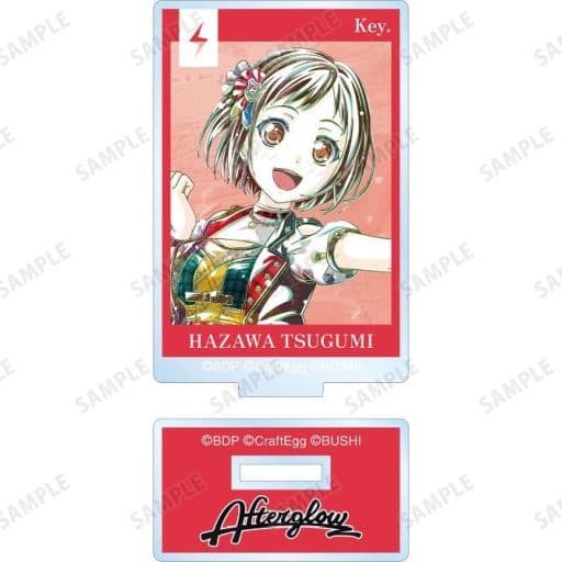 Tsugumi Hazawa BanG Dream! Girls Band Party! Ani-Art Part 4 Trading Acrylic Keychain Ver.A Acrylic Stand [USED]