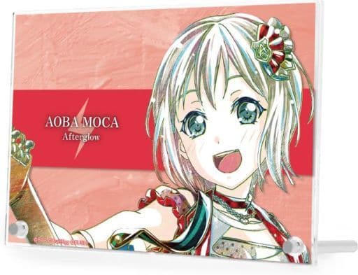 Moca Aoba BanG Dream! Girls Band Party! Ani-Art Part 4 Double Acrylic Panel Acrylic Stand [USED]