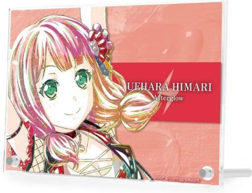 Himari Uehara BanG Dream! Girls Band Party! Ani-Art Part 4 Double Acrylic Panel Acrylic Stand [USED]