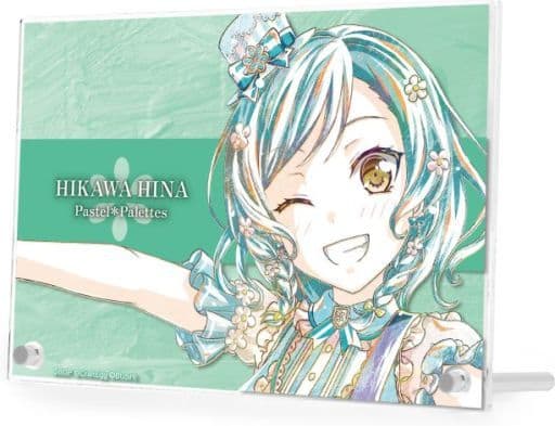 Hina Hikawa BanG Dream! Girls Band Party! Ani-Art Part 4 Double Acrylic Panel Acrylic Stand [USED]