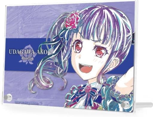 Ako Udagawa BanG Dream! Girls Band Party! Ani-Art Part 4 Double Acrylic Panel Acrylic Stand [USED]