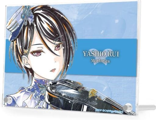 Rui Yashio BanG Dream! Girls Band Party! Ani-Art Part 4 Double Acrylic Panel Acrylic Stand [USED]