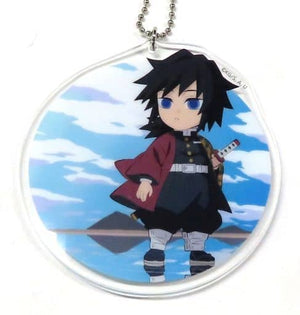 Giyu Tomiokau Local Illustration Kagawa Demon Slayer: Kimetsu no Yaiba Mugen Train & Entertainment District Arc Acrylic Charms Total Concentration Exhibition Kagawa Venue Limited Charm [USED]