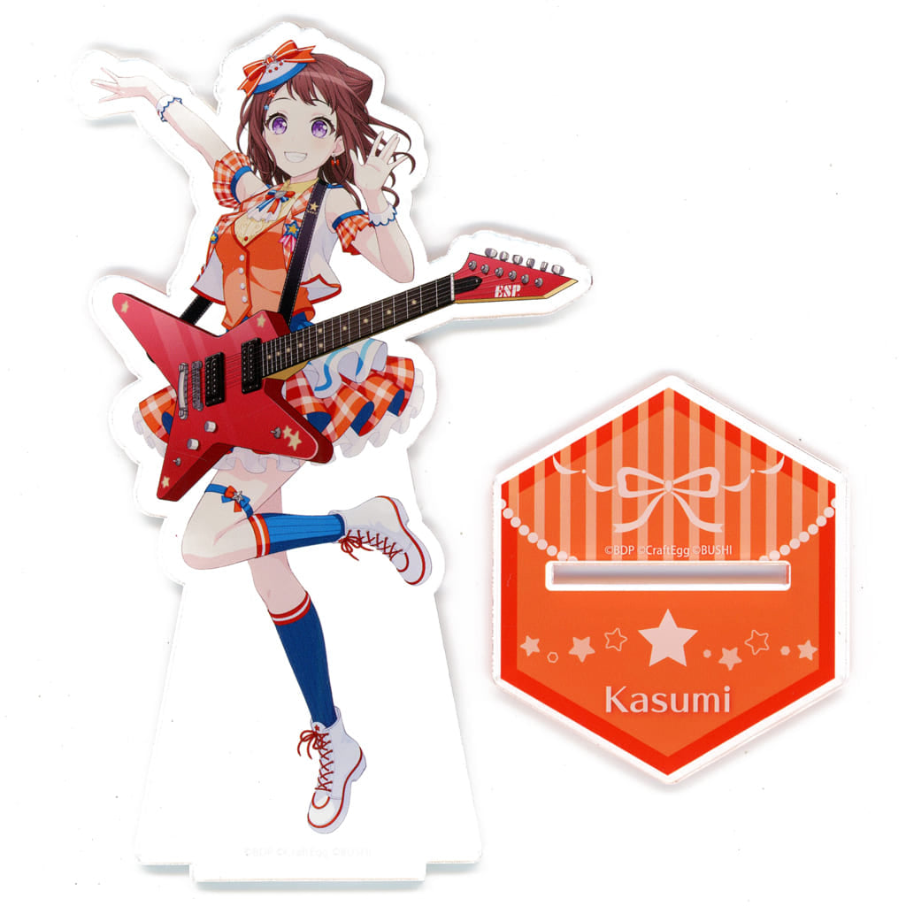 Kasumi Toyama BanG Dream! Girls Band Party! Acrylic Stand 2023Ver. Garupa 6th Anniversary Fan Festa in Akihabara Limited Acrylic Stand [USED]
