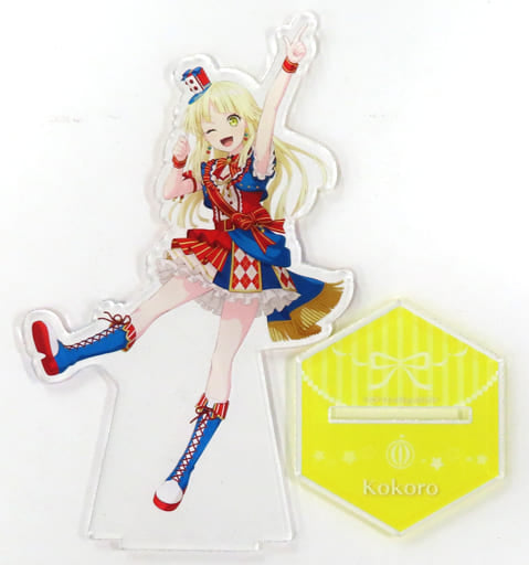 Kokoro Tsurumaki BanG Dream! Girls Band Party! Acrylic Stand 2023Ver. Garupa 6th Anniversary Fan Festa in Akihabara Limited Acrylic Stand [USED]