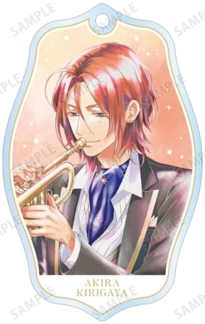 Akira Kirigaya La Corda D'oro Starlight Orchestra Ani-Art Aqua Label Trading Acrylic Keychain Ver.A Key Chain [USED]