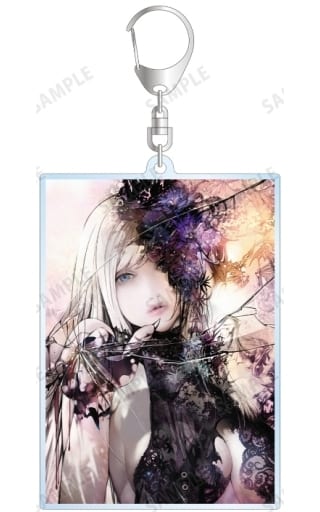 Kiss-Shot Acerola-Orion Heart-Under-Blade Bakemonogatari Big Acrylic Keychain Key Chain [USED]