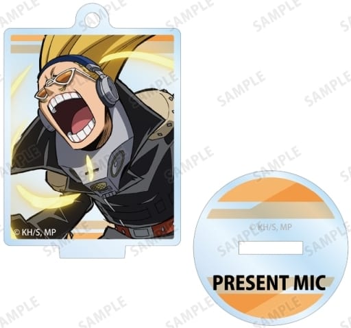 Present Mic My Hero Academia Trading Acrylic Stand Key Chain Ver.B Key Chain [USED]