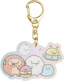 6 Animals Sumikko Gurashi Fushigi na Otomodachi Theme Secret Acrylic Key Chain Key Ring [USED]