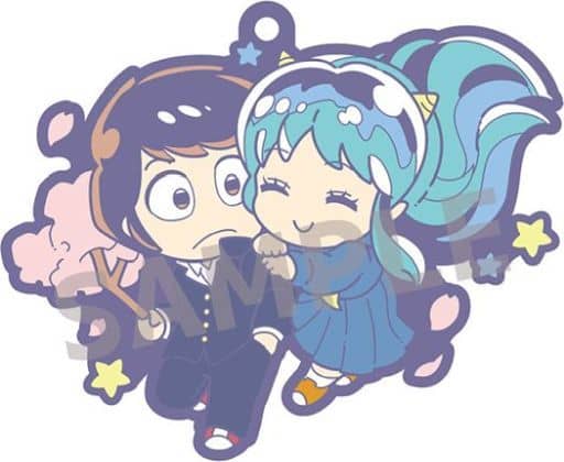Ataru Moroboshi Ram A Urusei Yatsura Buddycolle Rubber Mascot Key Ring [USED]