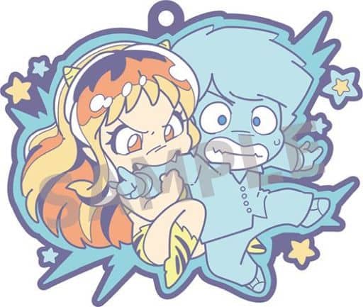 Ataru Moroboshi Ram B Urusei Yatsura Buddycolle Rubber Mascot Key Ring [USED]