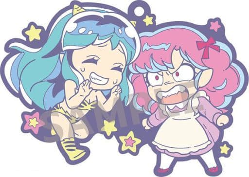 Ram Ran Urusei Yatsura Buddycolle Rubber Mascot Key Ring [USED]