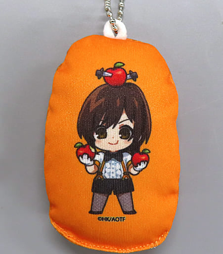 Sasha Blouse Attack on Titan Marukuji Chibi Chara Circus Ver. Tenohira Mascot Cushion Excellent Luck 07 Key Chain [USED]