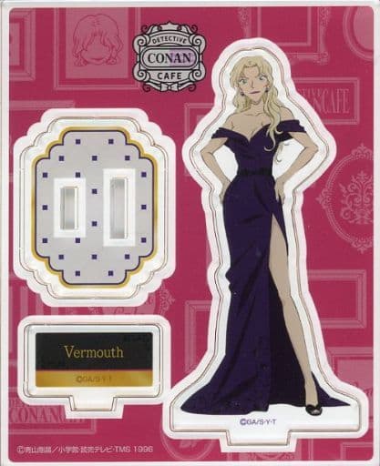 Vermouth Detective Conan Acrylic Stand Cafe Hotel Lounge X Luxury Acrylic Stand [USED]