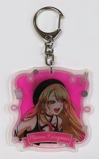 Marin Kitagawa My Dress-Up Darling Changing Acrylic Key Chain My Dress-Up Darling Exhibition. Shukipi ni Ai o Tsutaetai! Limited Key Chain [USED]