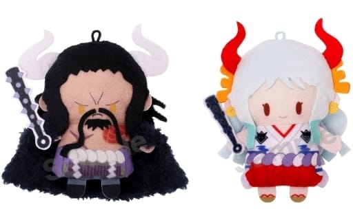 Kaido Yamato One Piece PUPPELA Finger Mascot Set Key Chain [USED]