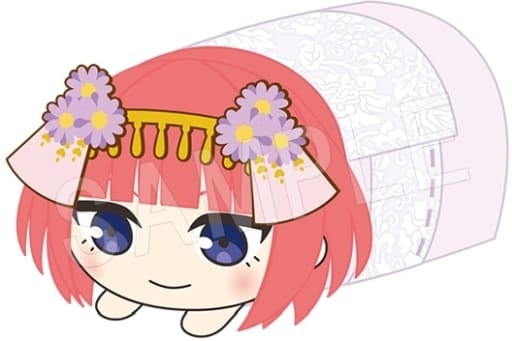 Nino Nakano The Quintessential Quintuplets Movie Mochikororin Plush Mascot Vol.2 Shrine Maiden Ver. Key Ring [USED]