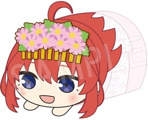 Itsuki Nakano The Quintessential Quintuplets Movie Mochikororin Plush Mascot Vol.2 Shrine Maiden Ver. Key Ring [USED]
