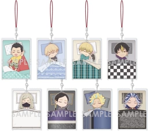 Chifuyu Matsuno, etc. Tokyo Revengers Good Night Acrylic Strap 3rd All 8 Types Set Key Chain [USED]