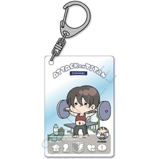 Mikasa Ackerman Attack on Titan The Final Season Mocho-B Acrylic Key Chain Part 8 Key Chain [USED]