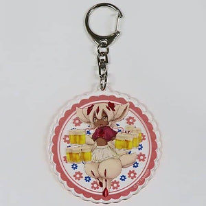 Faputa Made in Abyss: The Golden City of the Scorching Sun Newly Drawn Acrylic Key Chain Don Quijote Limited Key Chain [USED]