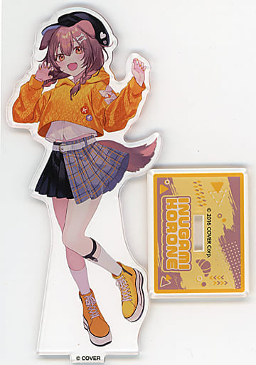 Inugami Korone Illustration by Shugao VTuber Hololive Acrylic Stand FamilyMart Return Holomart Campaign FamiPay Web Exclusive Acrylic Stands [USED]