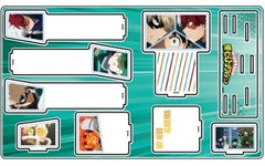 My Hero Academia Izuku Midoriya & Others 15 Scene Illust Premium Acrylic Diorama Plate Hero Ver. Acrylic Stands [USED]