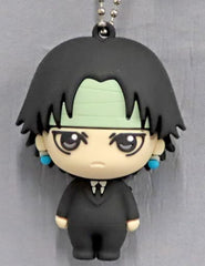 Chrollo Lucilfer Hunter x Hunter Three Dimensional Rubber Mascot 2 Rubber Mascot Key Chain [USED]