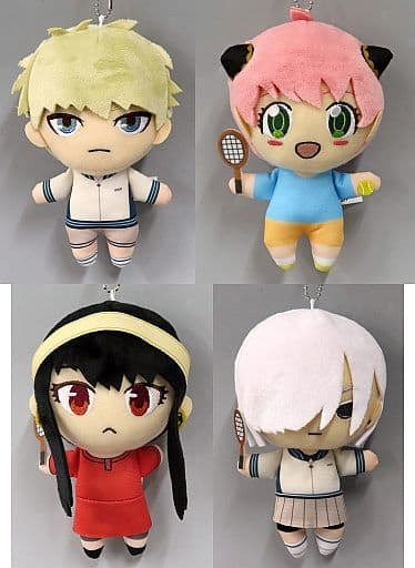 Yor Forger, etc. SPY x FAMILY Plush Mascot The Forgers Family & Fiona Frost All 4 Types Set Mascot [USED]
