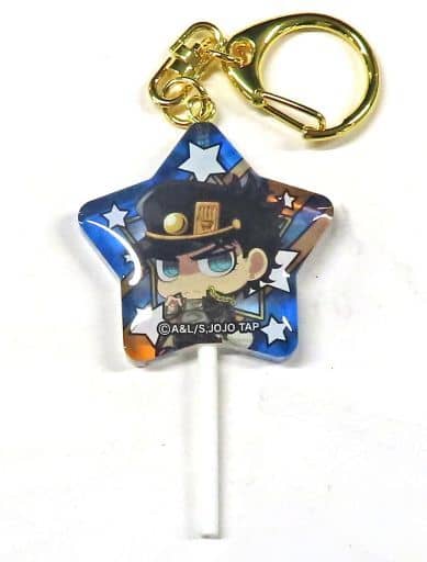 Jotaro Kujo JoJo's Bizarre Adventure Candy Style Acrylic Key Chain Jojo World2 Limited Key Chain [USED]