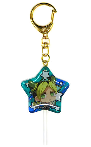 Cujoh Jolyne JoJo's Bizarre Adventure Candy Style Acrylic Key Chain Jojo World2 Limited Key Chain [USED]