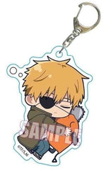 Chainsaw Man Denji Pochita Puchimemo! Acrylic Keychain Keychains [USED]