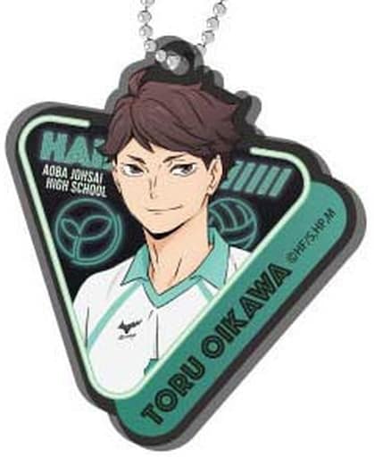Toru Oikawa Haikyu!! Decofla Acrylic Key Chain Neon Series Vol.2 Key Chain [USED]