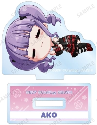 Ako Udagawa BanG Dream! Girls Band Party! Chibikoro Trading Acrylic Stand Ver.B Acrylic Stand [USED]